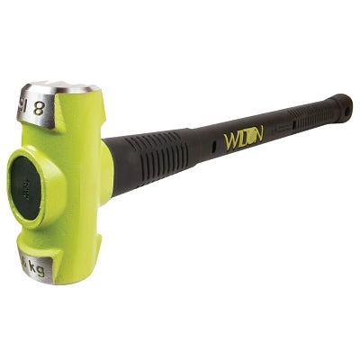 B.A.S.H Unbreakable Handle Sledge Hammer, 8 lb Head, 24 in Ergonomic Handle