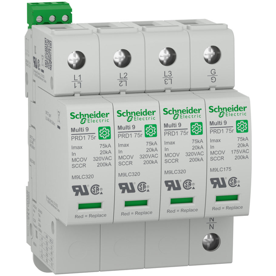Surge Arrester, Multi9 PRD1 75R, 4P, 277/480V