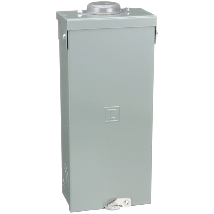 Circuit breaker enclosure, QO, 1 phase, 2 spaces, 125A, NEMA3R, UL