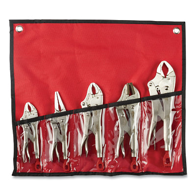 5 Pc TORQUE LOCK Locking Pliers Kit, 5 in, 6 in, 7 in, 10 in