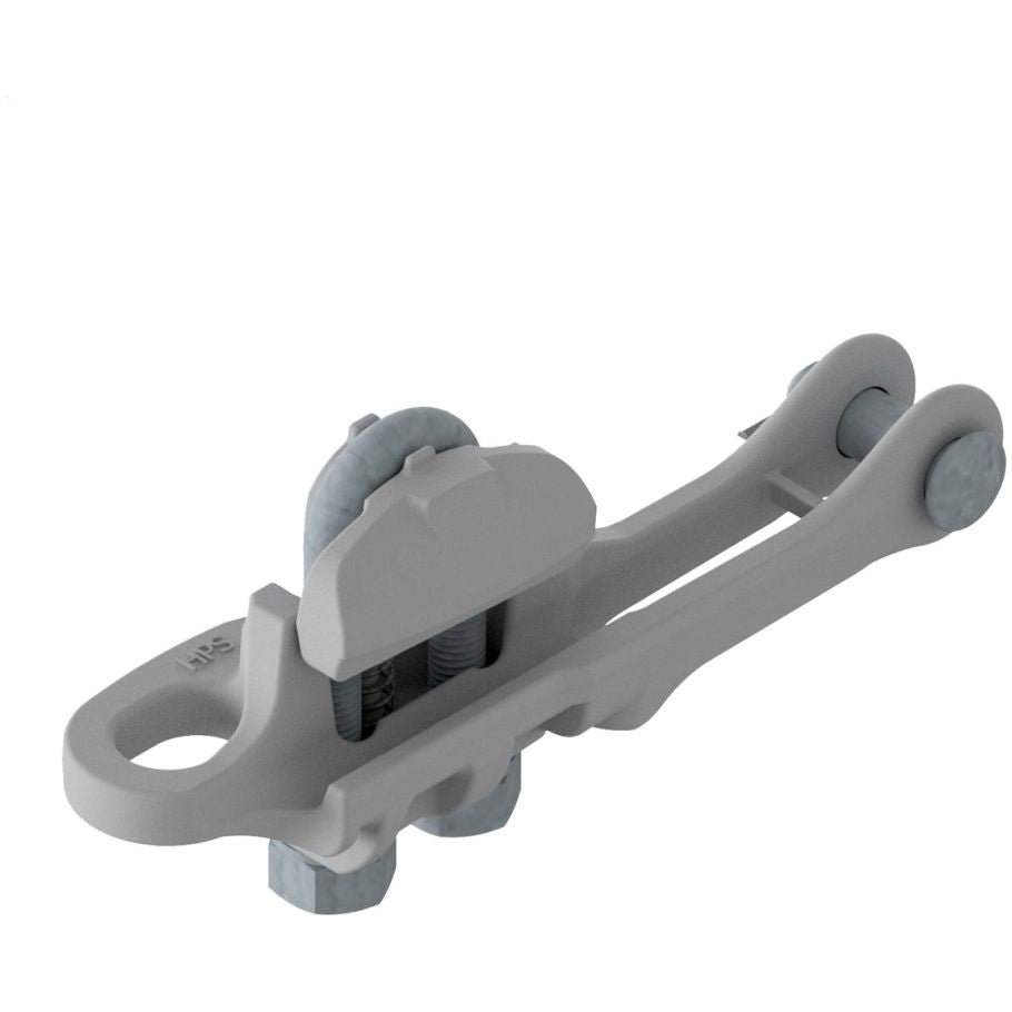 Dead End, Straight Line, Spring Loaded, Aluminum