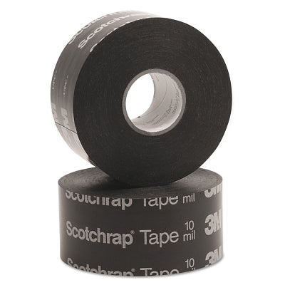 3M 106388 Scotchrap All-Weather Corrosion Protection Tape 50 and 51, Unprinted, 100 ft x 2 in, 10 mil, Black