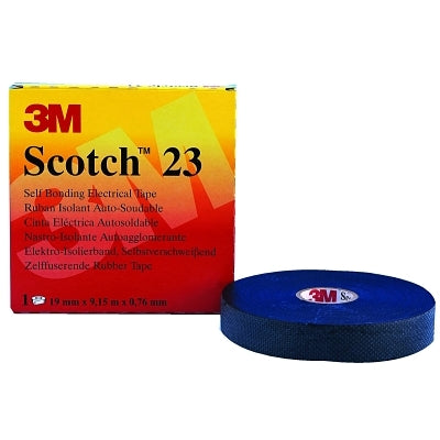 3M 150336 Rubber Splicing Tapes 23, 30 ft x 2 in, Black