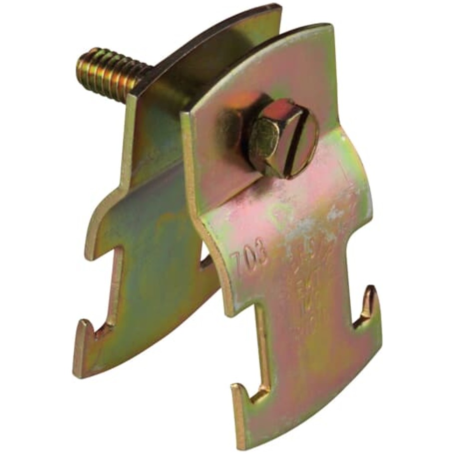 Superstrut 2-Piece EMT Conduit Clamp, SilverGalv Finish, 3/4 in.