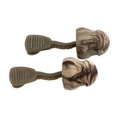 Glide No Roll Twist-In Earplug, Foam, Camo, Uncorded