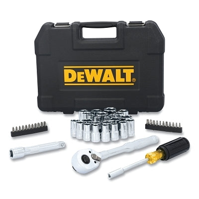 TOUGHSERIES Mechanics Tool Set, 49 Pc, 1/2 in Drive