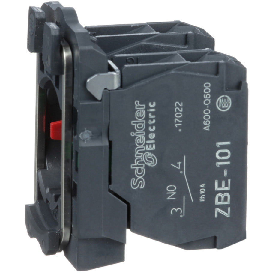 Mounting Collar with 1 NO/1 NC Contact Block for Plastic Operators