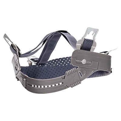 Skullgard Replacement Suspension, Staz-On 4-Point Pinlock, For Large Skullgard Caps, Gray