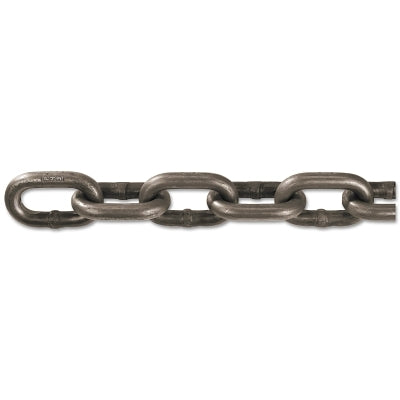 Grade 43 High Test Chains, Size 1/2 in, 100 ft, 9200 lb Limit, Self Colored