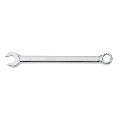 Combination Wrench, 13/16 in, 10-21/32 in OAL, 12-point, Full Polish Chrome