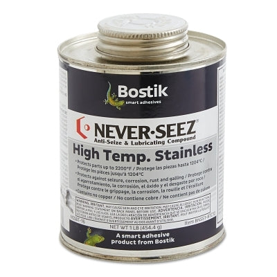 High Temperature Stainless Lubricating Compound, 1 lb Brush Top Can
