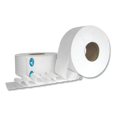 Jumbo Roll Tissue, 3.6 in W x 1,000 ft L Roll, 2-Ply, 12 RL/CA