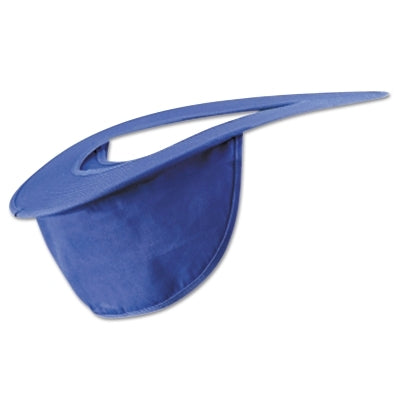 Hard Hat Shade, For Most Regular Hard Hats (Not Full Brim), One Size, Blue