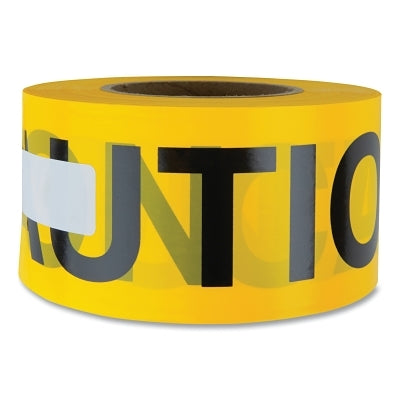 Strait-Line Barrier Tape, 3 in x 1000 ft, Caution