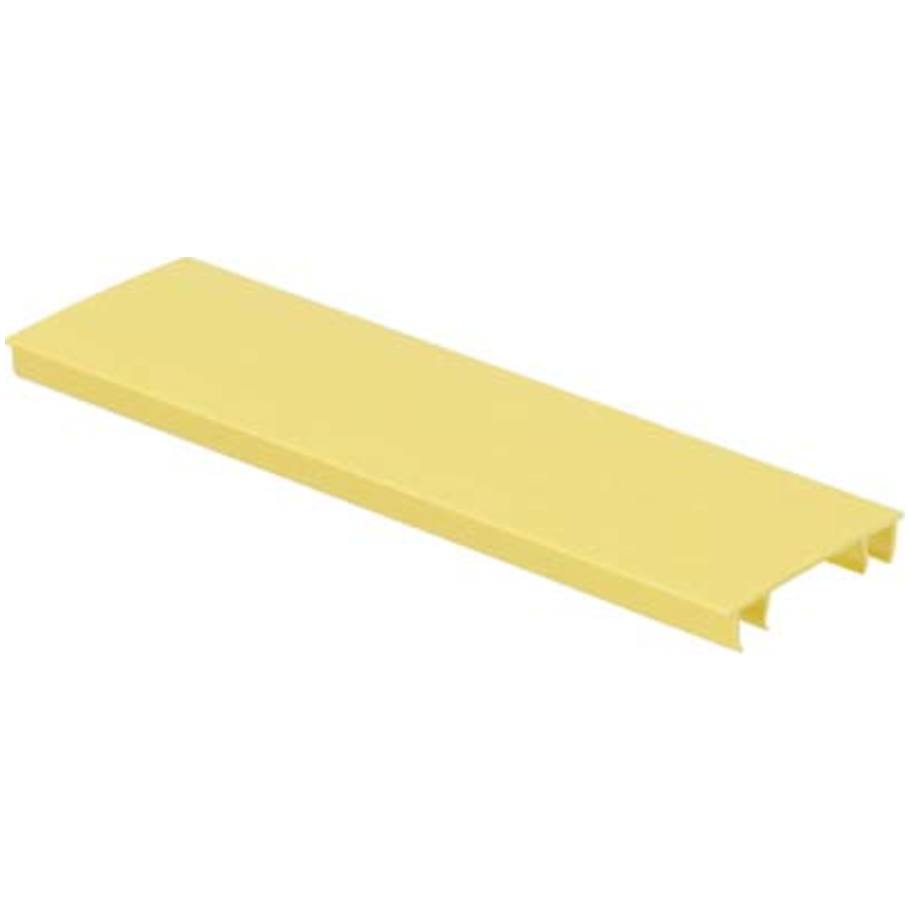 FiberRunner Snap-On Hinged Cover, Yellow