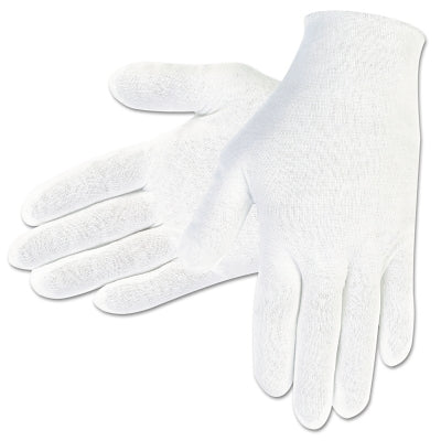 Lisle Cotton Inspector Gloves, 100% Cotton, Small