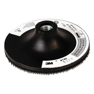 3M 048011-14114 Hook and Loop Disc Pad Holder, 4 1/2 in Diameter