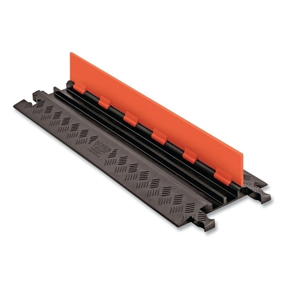 Guard Dog Low-Profile Cable Protector, 1.25 in H x 11.94 in W x 36 in L, 2 Channel, O/B