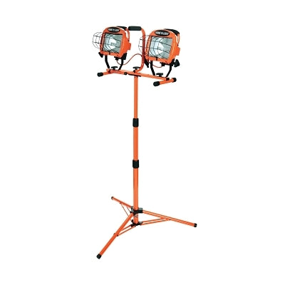 Double Halogen Work Light, 1000 W, Tripod