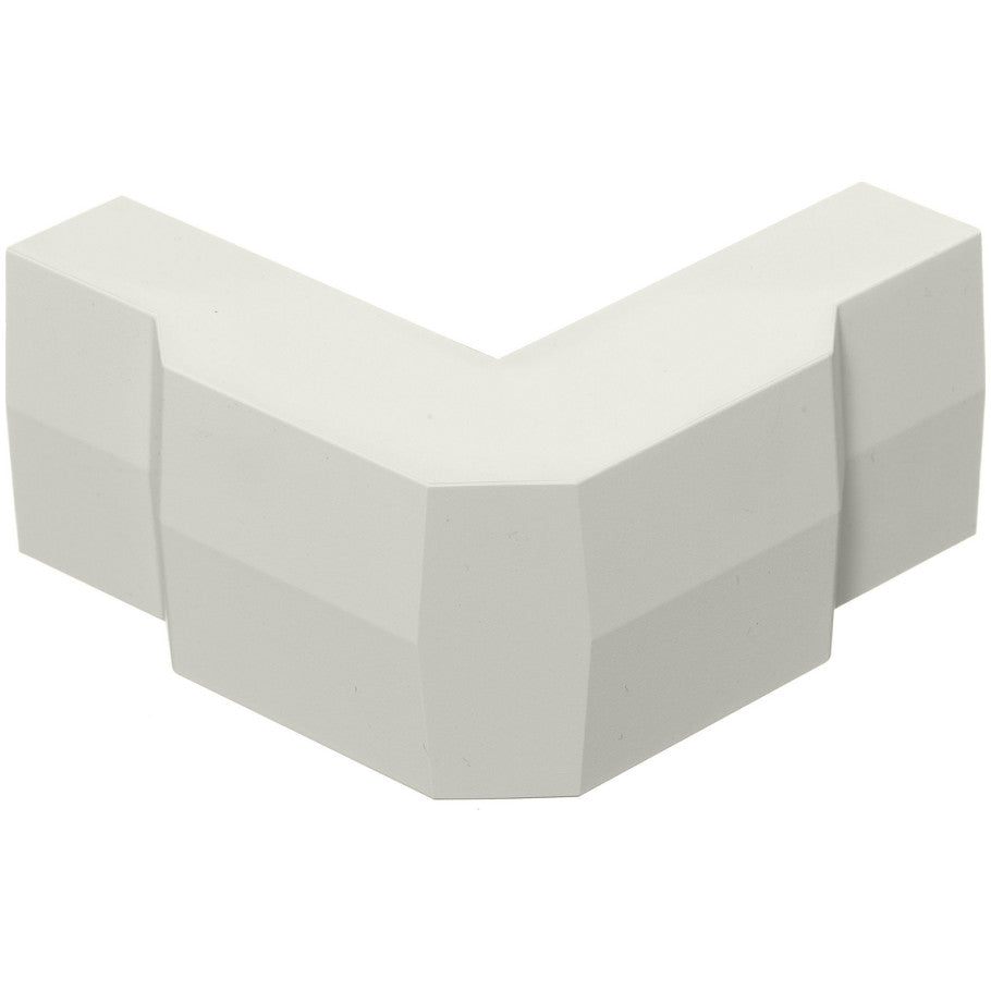 WallTrak2 External Elbow, Office White