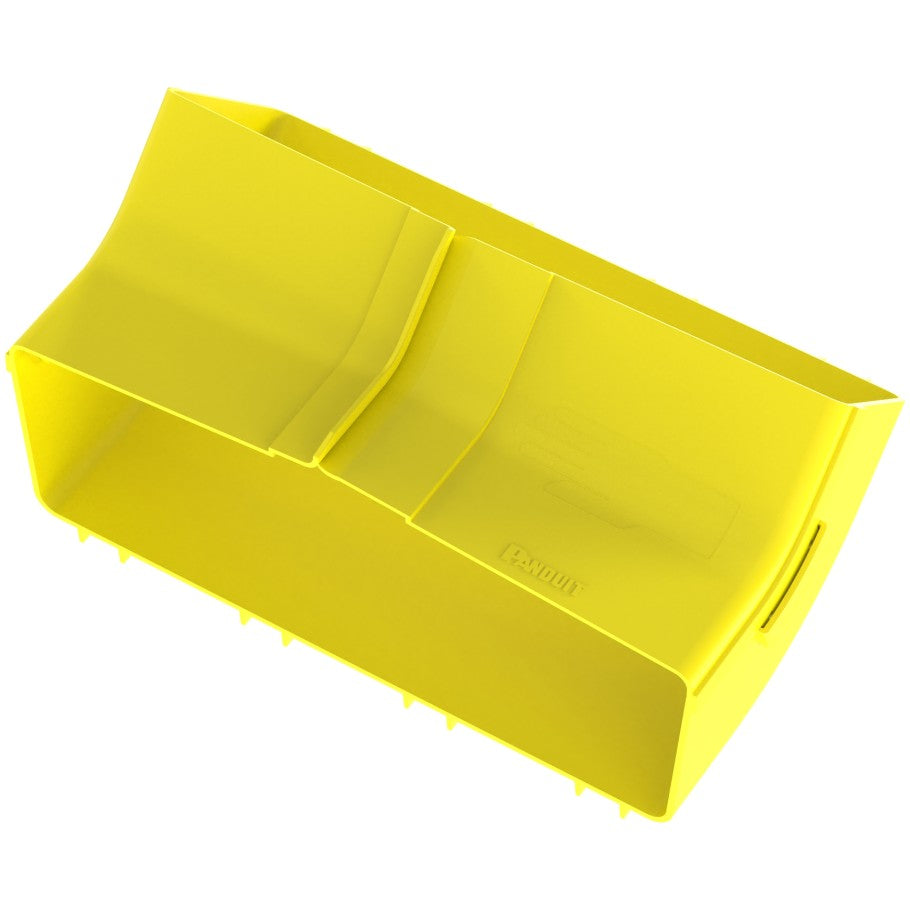 FiberRunner Inside Vertical, 45°, 12x4, Yellow