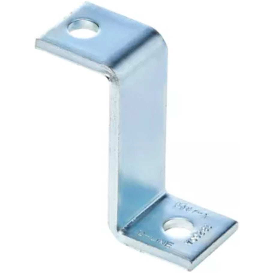 Eaton B-Line series Z-support, 3.5" H x 2.4" L x 1.62" W, Steel, Electro-plated