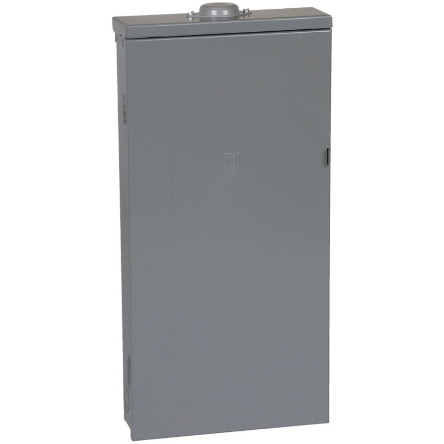Homeline Load Center, 150A Convertible Main Breaker, 1-Phase, 8-Space, 16-Circuit, PoN, NEMA 3R, Feedthru