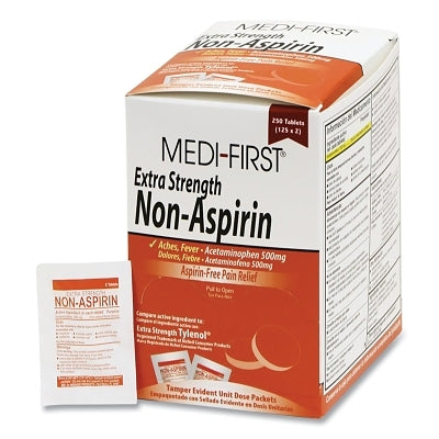 Extra Strength Non-Aspirin Pain Reliever, Unflavored, Acetaminophen