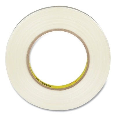 3M 051131-06896 Filament Tape, 898, 0.47 in W x 60 yd L, 6.6 mil Thick, Clear