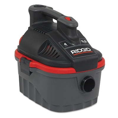 Portable Wet/Dry Vac Model 4000RV, 4 gal, 5 hp