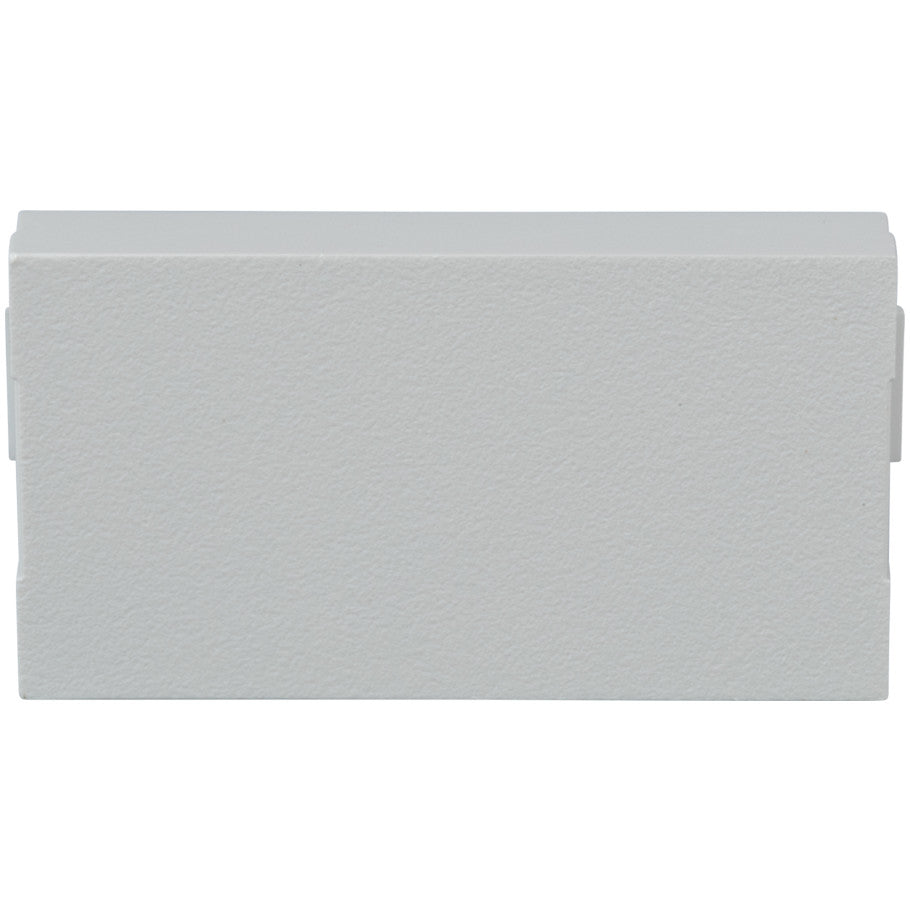 Mini-Com 1/3 Blank Insert, White