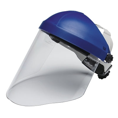 3M 82783-00000 Ratchet Headgear H8A with 3M Clear Polycarbonate Faceshield WP96, Uncoated, Clear, 9 in L x 14 in H