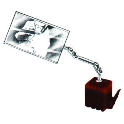 Heavy Duty Inspection Mirror, 2-1/8 in x 3-1/2 in, All-Angle Ball Joint Handle