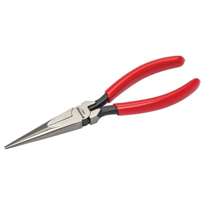 Long Chain Nose Pliers, Straight, Forged Alloy Steel, 7 1/2 in