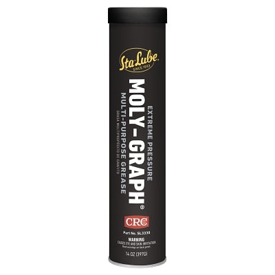 Sta-Lube Extreme Pressure Moly-Graph Multi-Purpose Grease, 14 oz Cartridge, 14 wt oz, NLGI Grade 2