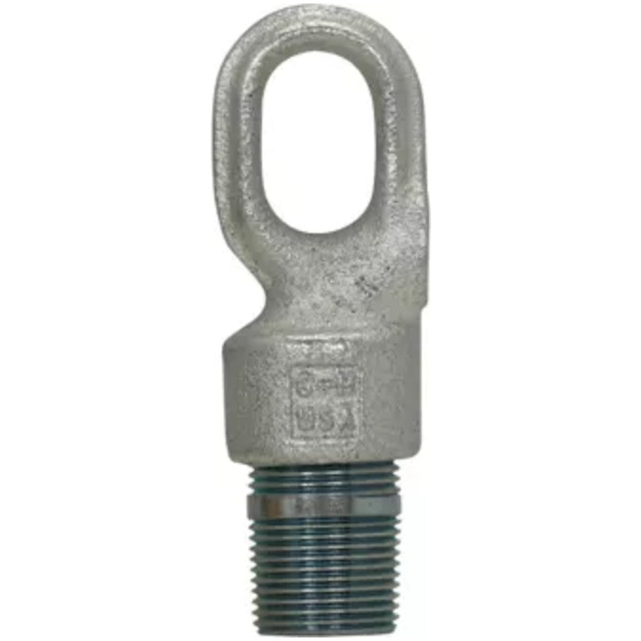 Malleable Iron Pendant Mount Flexible Male Loop Style Luminaire Hanger, 3/4 in. Luminaire Stem