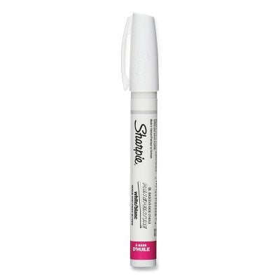 Oil Based Paint Marker, White, Medium Bullet
