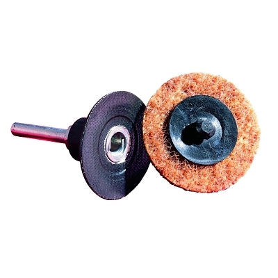 Speed-Lok TR Back-Up Pad, 2 in dia, Medium Density, Rubber