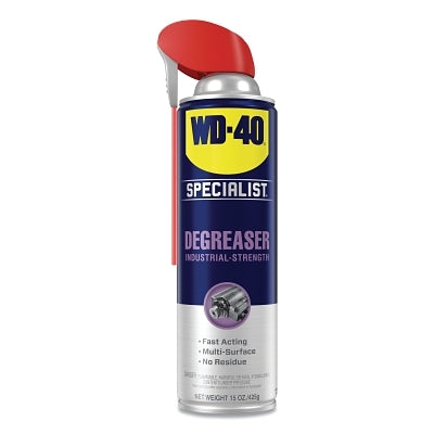 Specialist Industrial-Strength Degreasers, 15 oz, Aerosol Can, Unscented