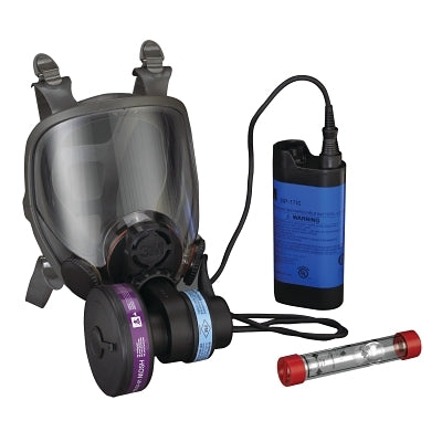 3M 6800PF Powerflow Face-Mounted Powered Air Purifying Respirator, Full Facepiece, Medium