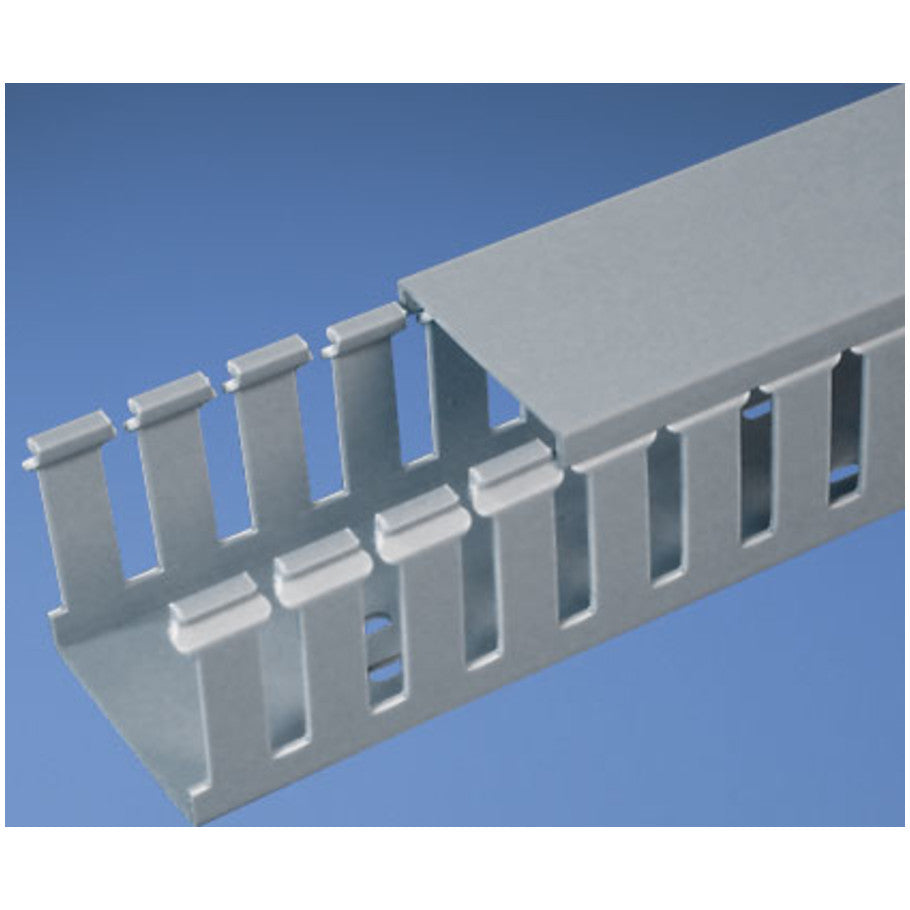 Lead-Free PVC Type G Wide Slot Wiring Duct, 4 w x 2 in. h