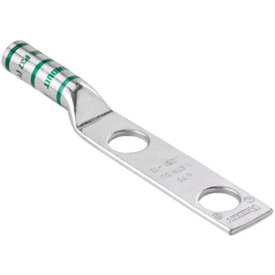 Long Barrel Lug, 2-Hole, Gray, 2/58 in.