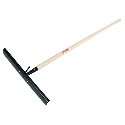Concrete Rake w/Rebar Hook, 20 in Steel Blade, 60 in White Ash Handle