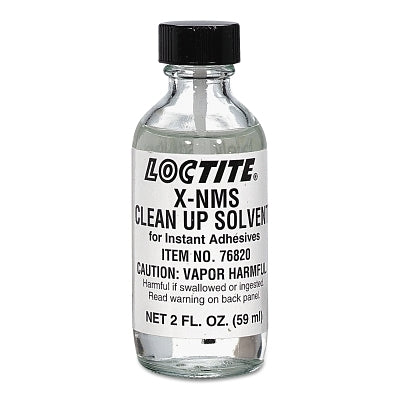 768 X-NMS Clean Up Solvent for Instant Adhesive, 2 oz, Bottle, Mild Solvent