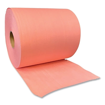 GT Series Spunlace Wipers, 11 in L x 11 in W, 475 Per Roll, Bag, Red