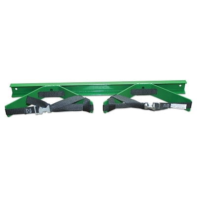 Wall Bracket, Steel, 3 in to 10 in dia, Green