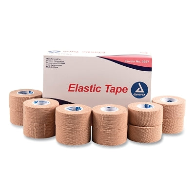 Elastic Tape, 1 in W, 5 yd, Elastic