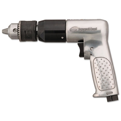 Pneumatic Drill, 1/2 in Chuck, 1/2 hp, 500 rpm