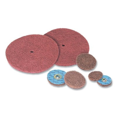 3M 051115-33144 Buff and Blend GP Disc, 6 in dia x 1/2 in Arbor, Aluminum Oxide, Medium