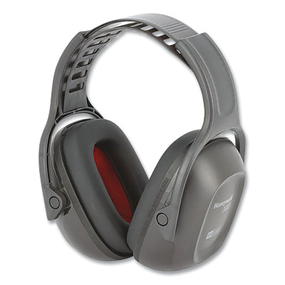 VeriShield 100 Series Passive Earmuffs, 26 dB, Black, Over-the-Head, VS120D